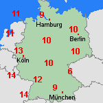 Vorhersage So, 03.11. Deutschland